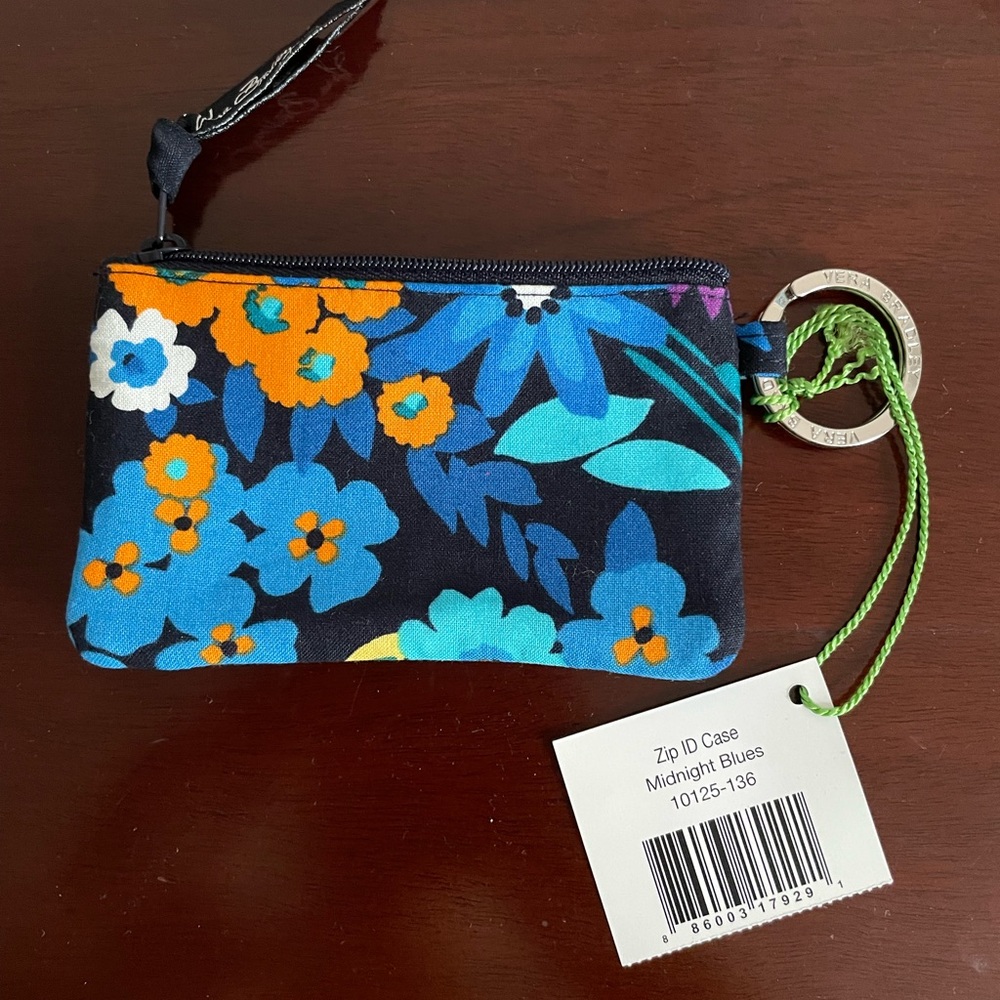 Vera Bradley Midnight Blue ID wallet